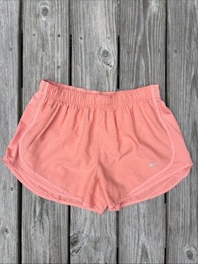 NIKE | Coral Dri-FIT Tempo Running Track Shorts | Size M